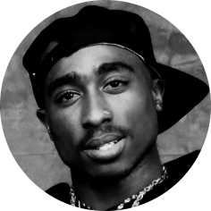 Tupac Shakur (1971 - 1996)